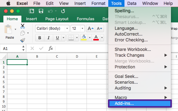 get the data analysis on excel for mac